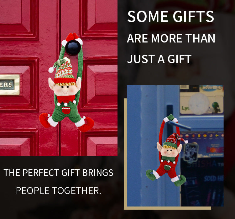 Christmas Decorative Creative Elf Curtain Buckle