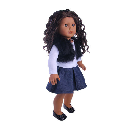 18 Inch American Girl Plush Vest Suit Doll Accessories