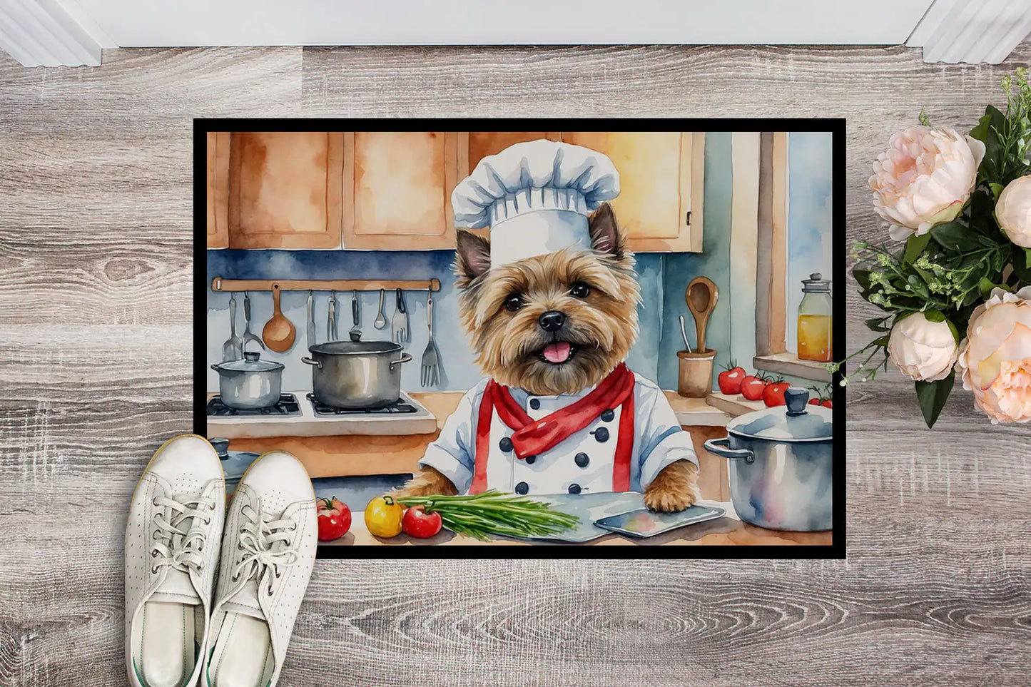 Cairn Terrier The Chef Doormat