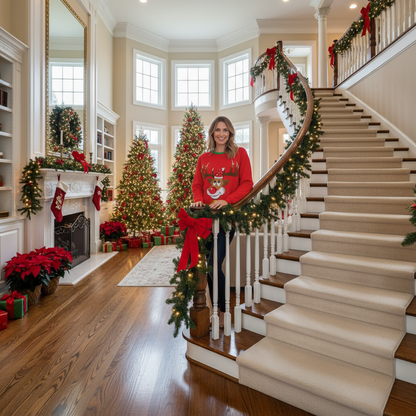 Autumn Winter Fashion Ugly Christmas Sweater Funny Pullover Women's. Men's