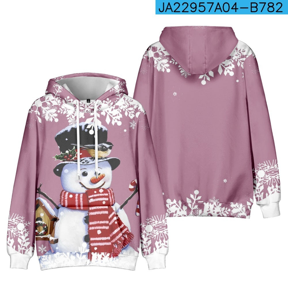 Christmas Snowman Personalized Printed Sweater