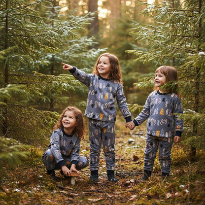 Children Plus Velvet Warm Clothing Winter Boys And Girls