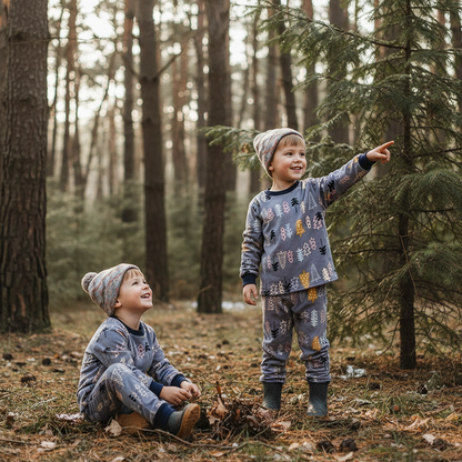 Children Plus Velvet Warm Clothing Winter Boys And Girls