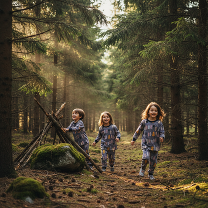 Children Plus Velvet Warm Clothing Winter Boys And Girls