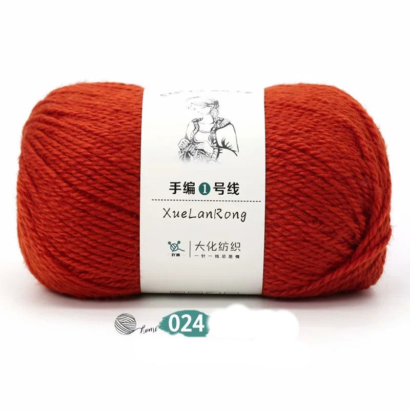 Hand-knitted Scarf Yarn Yarn Ball 4 Strands Of Coarse Wool Diy Yarn
