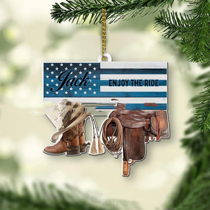 Christmas Tree Decoration Acrylic Flat Ornaments