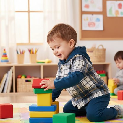 Toddler Baby Boy Clothes Plaid Long Sleeve Hoodie Sweatshirt & Pants 2pcs Outfit Set