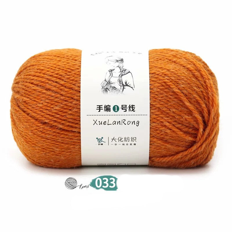 Hand-knitted Scarf Yarn Yarn Ball 4 Strands Of Coarse Wool Diy Yarn