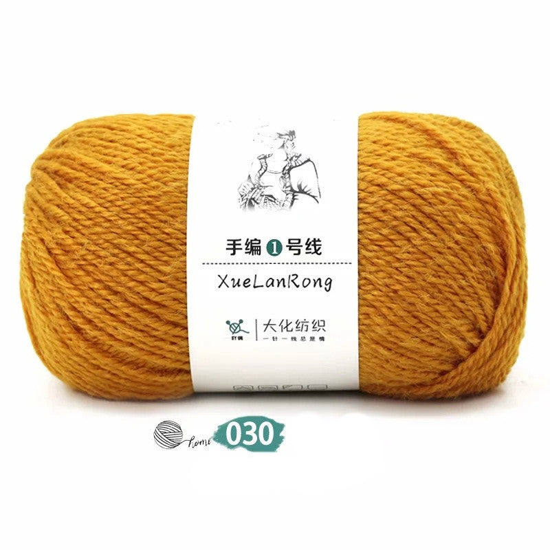 Hand-knitted Scarf Yarn Yarn Ball 4 Strands Of Coarse Wool Diy Yarn