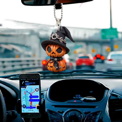 Halloween Pumpkin Dwarf Automobile Hanging Ornament