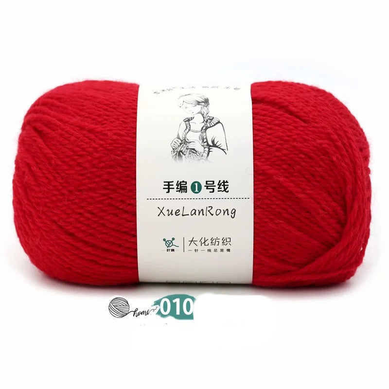 Hand-knitted Scarf Yarn Yarn Ball 4 Strands Of Coarse Wool Diy Yarn