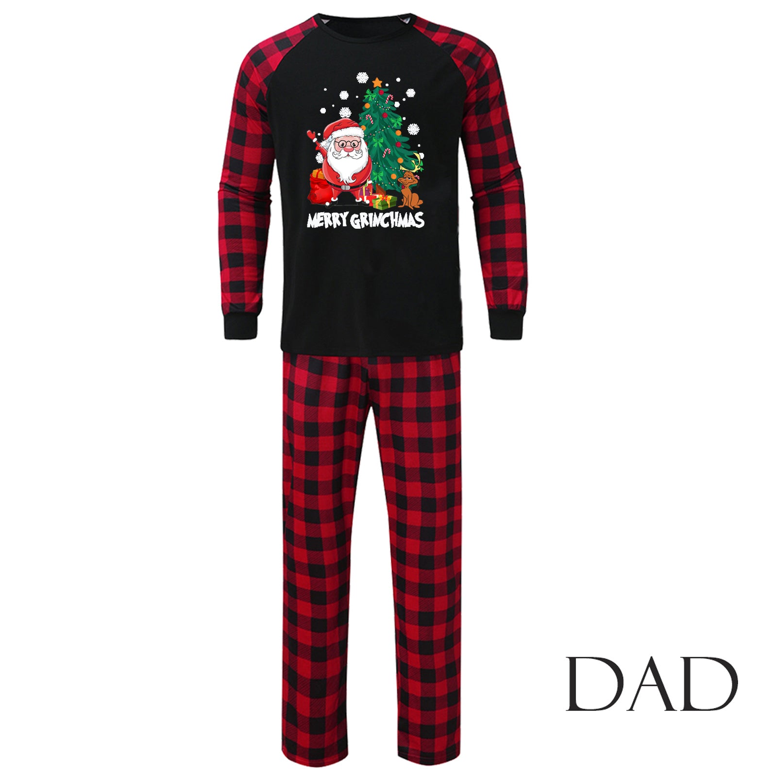 Christmas Parent-child Wear Family Pajamas Suit