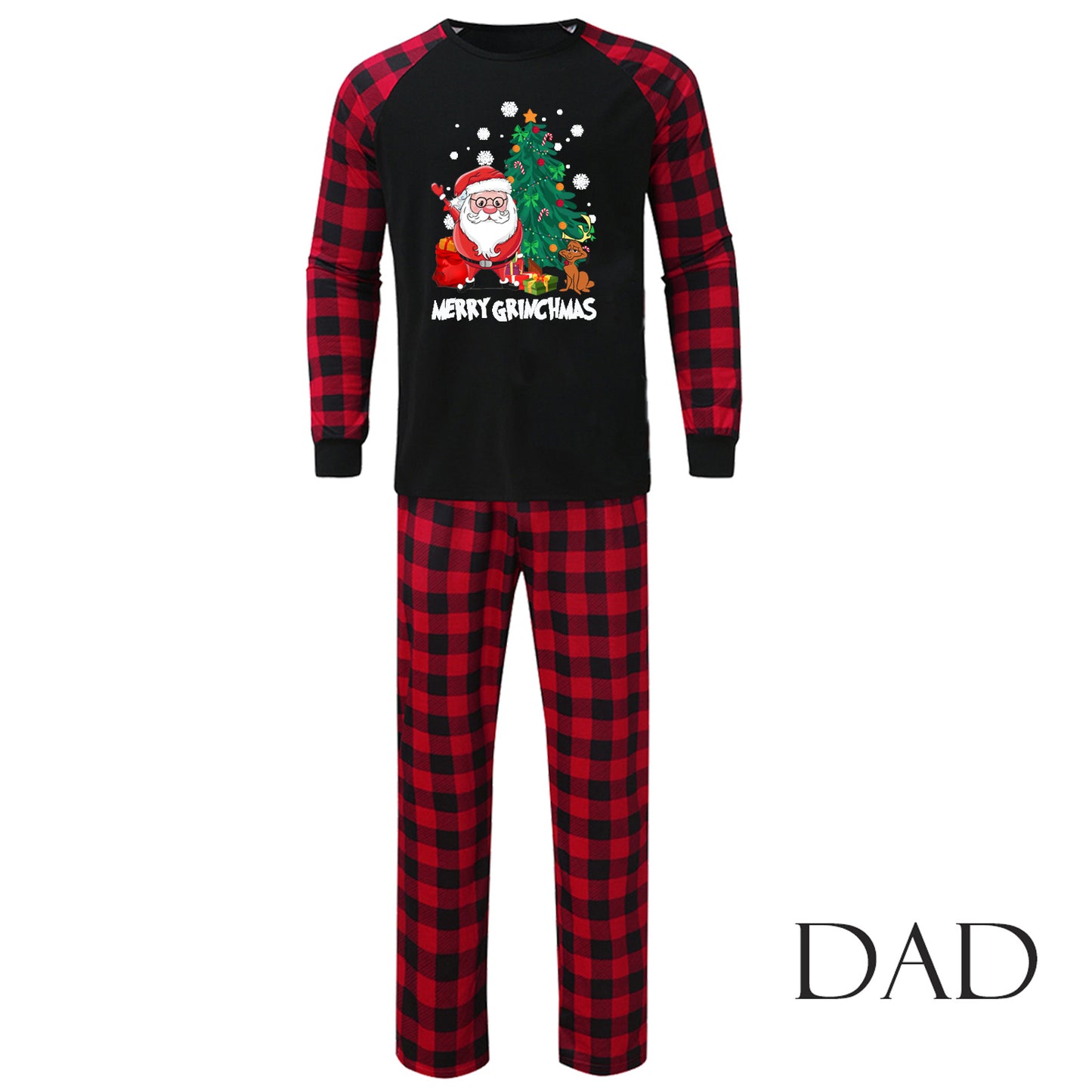Christmas Parent-child Wear Family Pajamas Suit