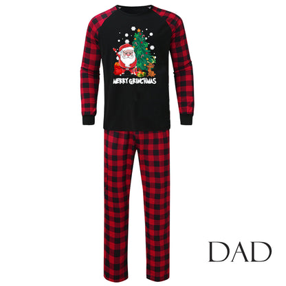 Christmas Parent-child Wear Family Pajamas Suit