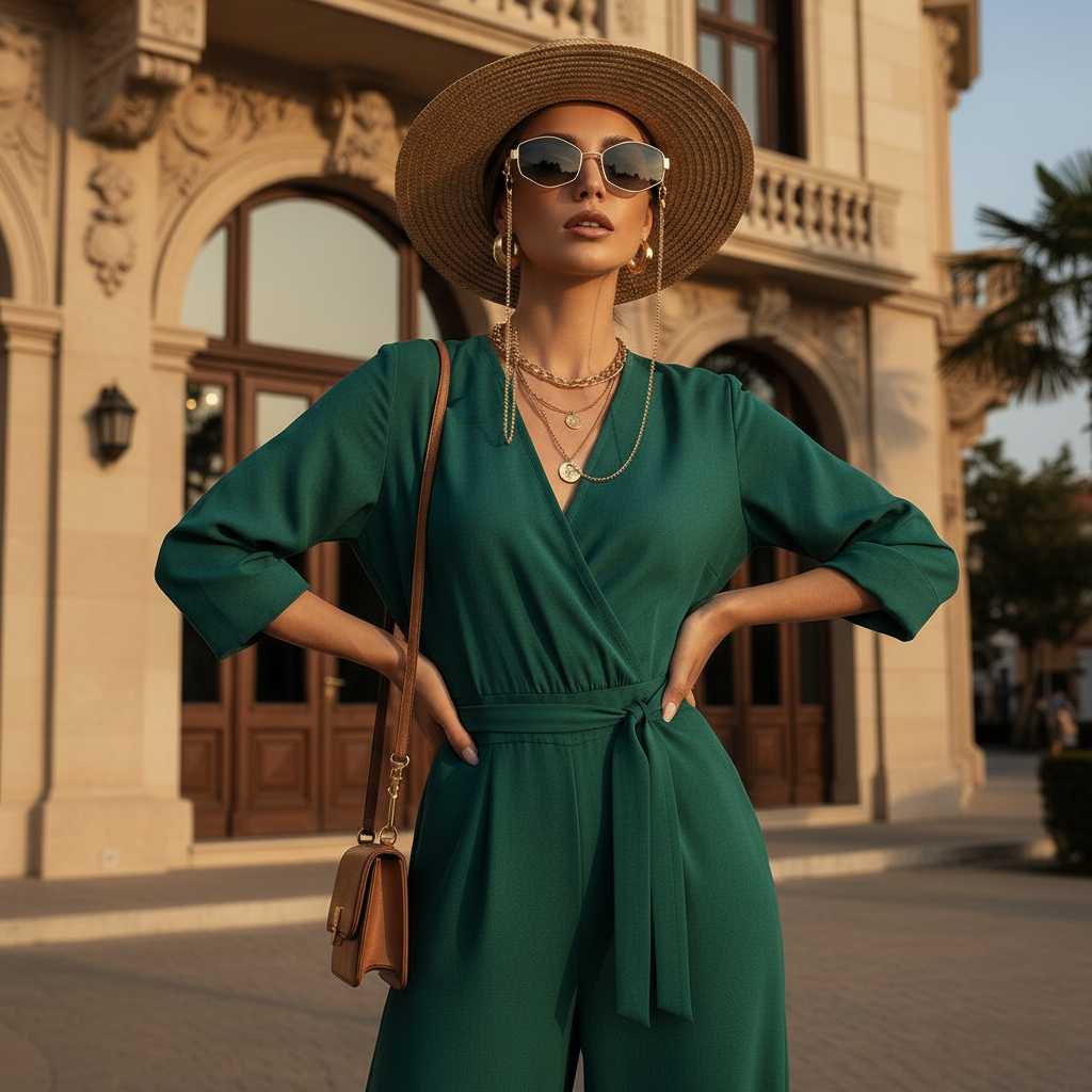 Women's Fashion Personality Chain  Sunglasses