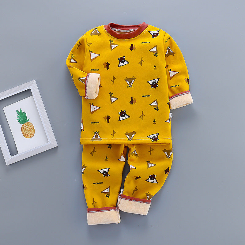 Thickened Thermal  For Boys, Girls Autumn, Winter Clothes