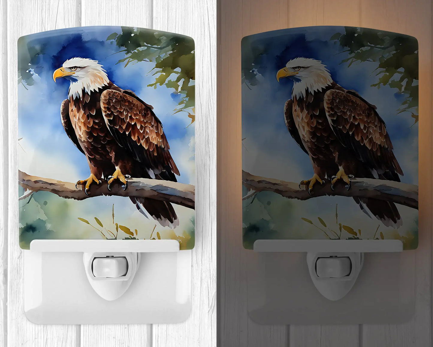 Eagle Ceramic Night Light