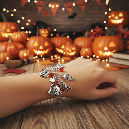 Halloween Ghost And Devil Bracelet Jewelry