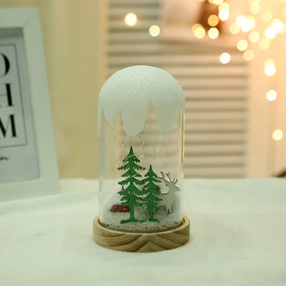 Christmas Creative Hanging Frost Glass Cover