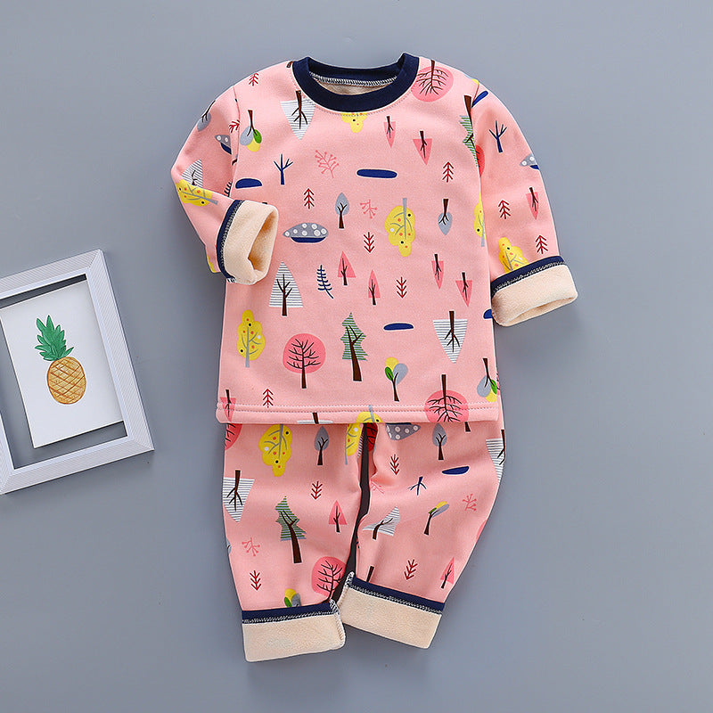 Thickened Thermal  For Boys, Girls Autumn, Winter Clothes
