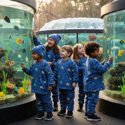 Children Plus Velvet Warm Clothing Winter Boys And Girls