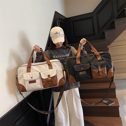 Large Capacity Waterproof Lining Business Traveling Luggage Bag Foldable