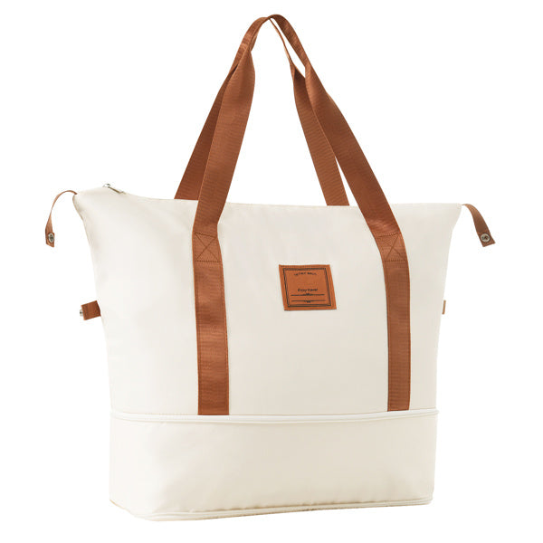 Hard shell Luggage Sets 3 Piece Carry-on Suitcases With Wheels, TSA Lock For Men Women-White