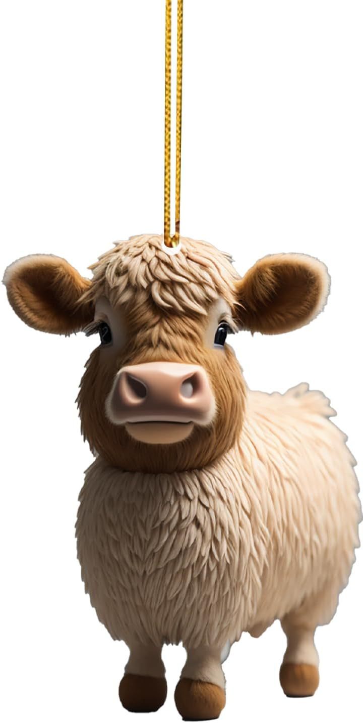 Christmas Tree Pendant Car Rearview Mirror Decoration