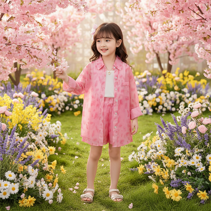 Sun Protection Clothing Suit Children's Two-piece Set