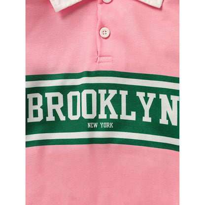 Toddler Girls 2 Piece Outfit Color block Letter Graphic Print Sweatshirt And Pleated Skirt Set