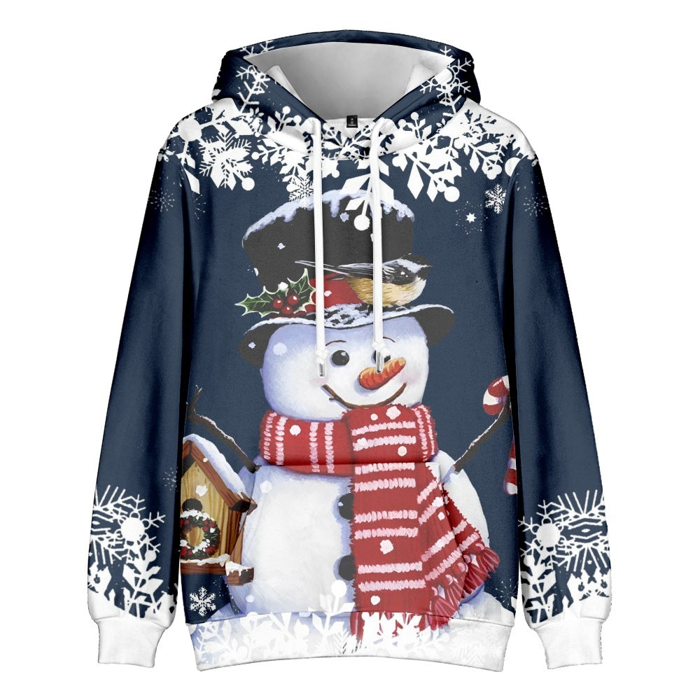 Christmas Snowman Personalized Printed Sweater