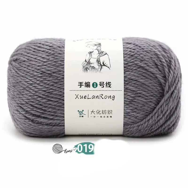 Hand-knitted Scarf Yarn Yarn Ball 4 Strands Of Coarse Wool Diy Yarn