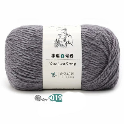 Hand-knitted Scarf Yarn Yarn Ball 4 Strands Of Coarse Wool Diy Yarn