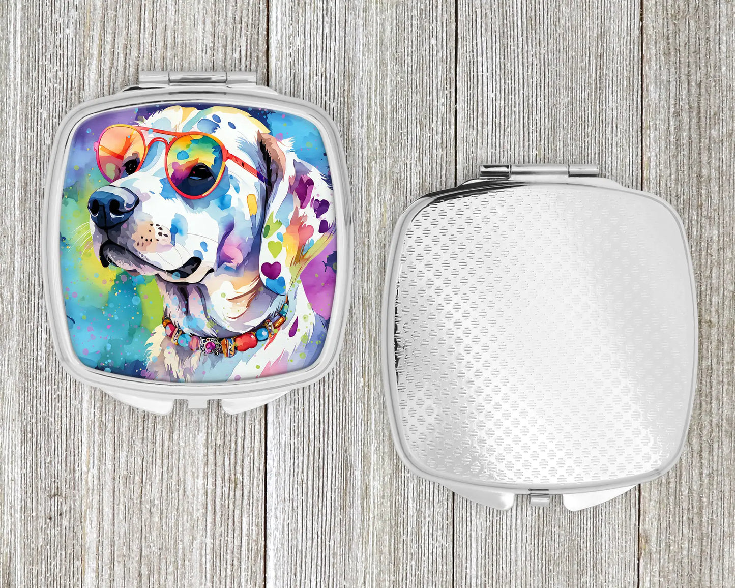 Hippie Dawg Compact Mirror