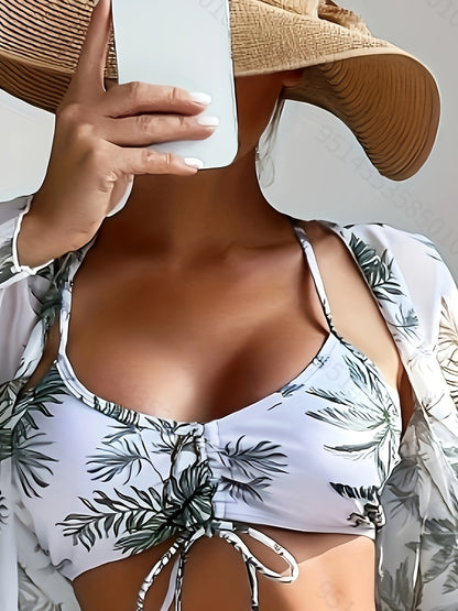 Women's Three-piece Casual Swimsuit