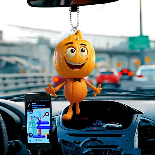 Halloween Creative Pumpkin Man Automobile Hanging Ornament