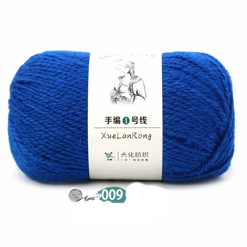Hand-knitted Scarf Yarn Yarn Ball 4 Strands Of Coarse Wool Diy Yarn