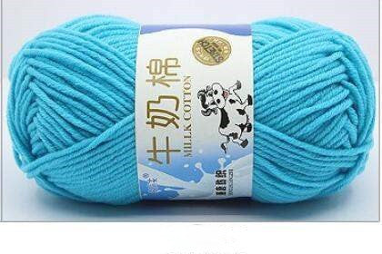 1 Pc Knitting Crochet Milk Soft Baby Cotton Wool Yarn 50g