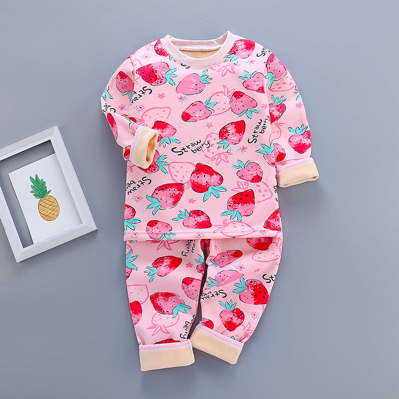 Thickened Thermal  For Boys, Girls Autumn, Winter Clothes