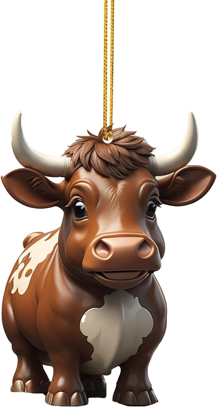 Christmas Tree Pendant Car Rearview Mirror Decoration