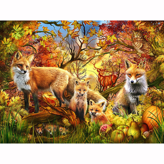 Diamond Paintings, Foxs