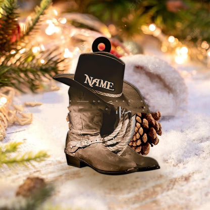 Christmas Tree Decoration Acrylic Flat Ornaments