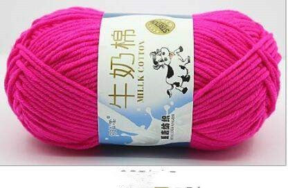 1 Pc Knitting Crochet Milk Soft Baby Cotton Wool Yarn 50g