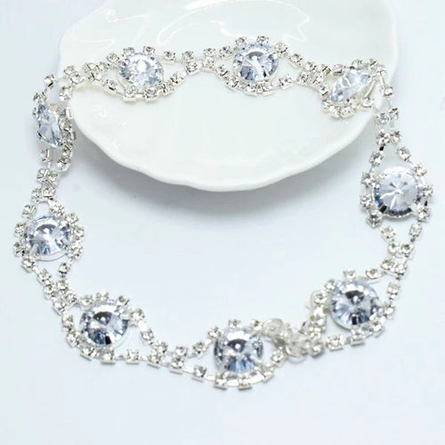 Light Luxury Niche Design, High-end Feel, Super Sparkling Rhinestone Necklace