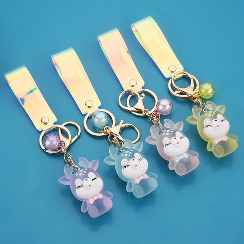 Scrub Sika Glow n Dark Deer Keychains