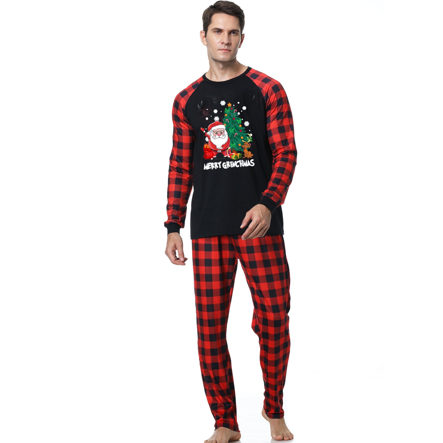 Christmas Parent-child Wear Family Pajamas Suit