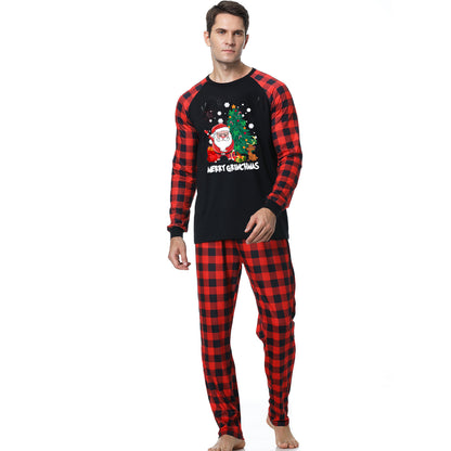 Christmas Parent-child Wear Family Pajamas Suit