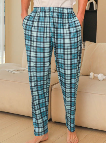Ice Silk Fabric Single Men Trousers