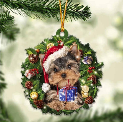 Christmas Acrylic Colorful Animal Car Pendant