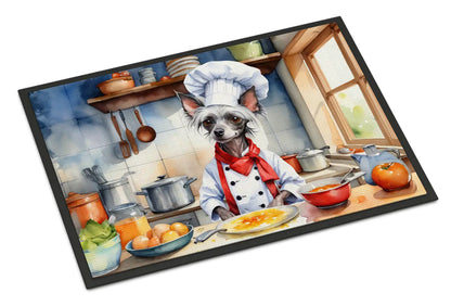 Chinese Crested The Chef Doormat